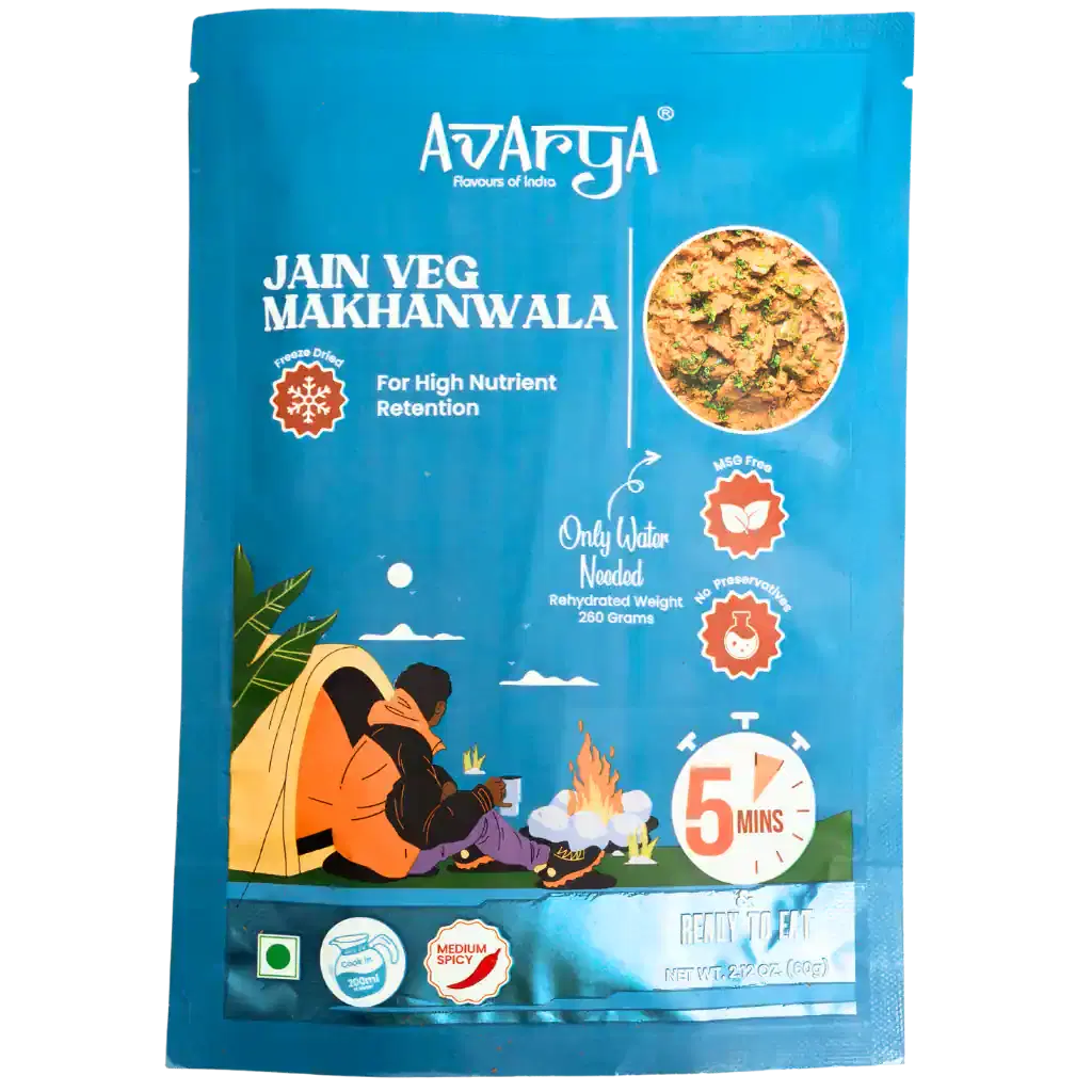 Dehydrated Jain Veg Makhanwala - Jain Makhanwala Packed Travel Food-01