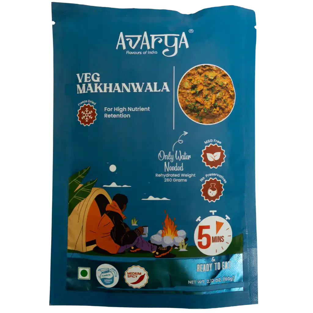 Dehydrated Veg Makhanwala - Veg Makhanwala Packed Travel Food-01