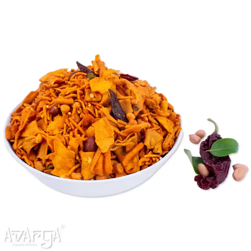 Kolhapuri Chivda - Spicy Chiwda-02