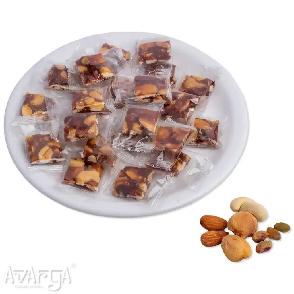 One Bite Dryfruit Chikki - 1 Bite Crushed Dry Fruit Chiki-04
