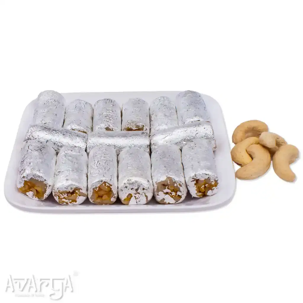 Kaju Roll - Cashew Roll Mithai-03