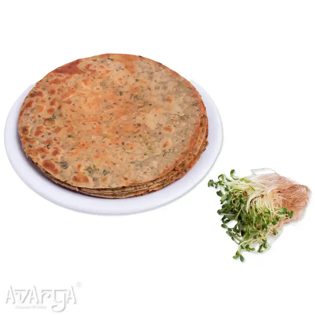 Masala Bajra Methi Khakhra - Spicy Bajri Fenugreek Khakra-03