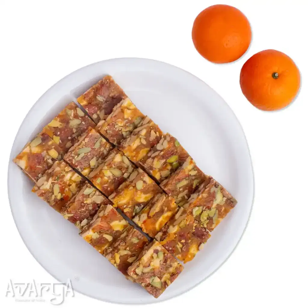 Sugarless Orange Pak - Sugar Less Orange Pak Mithai-04