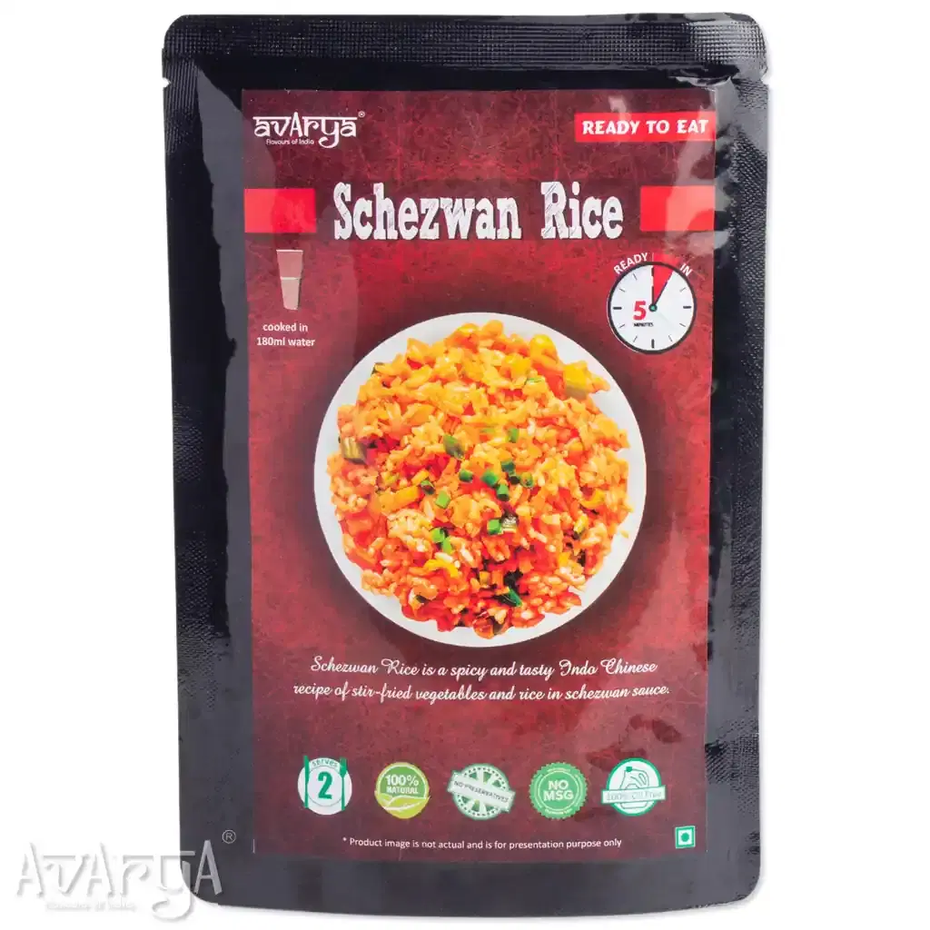Dehydrated Schezwan Rice - Schezwan Fried Rice Packed Travel Food-01