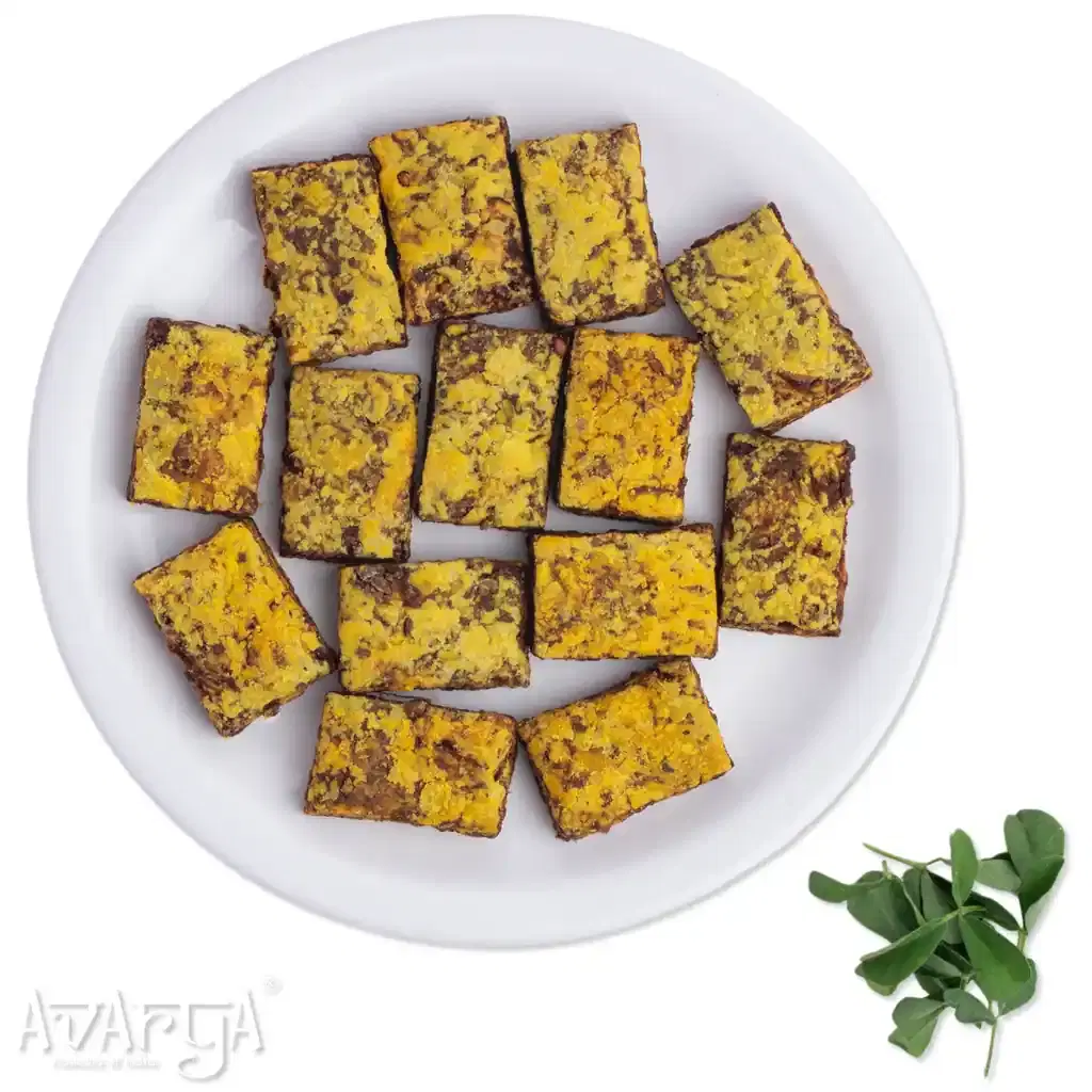 Methi Khari Bhakarwadi - Fenugreek Khari Bhakharvadi-04